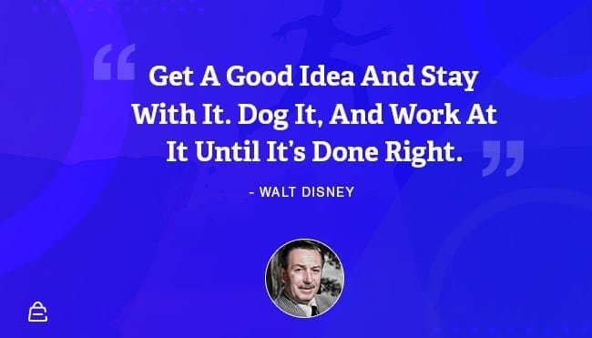 Quote 17 Walt Disney Work It