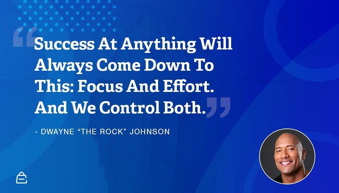 Quote 23 The Rock Focus