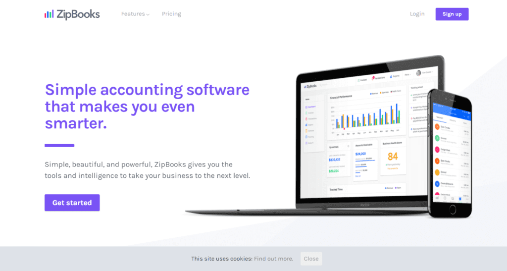 Free Accounting Software Online Invoicing Zipbooks