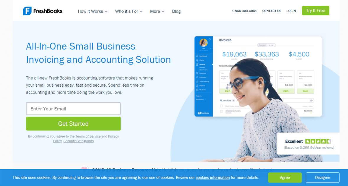 Invoice And Accounting Software For Small Businesses Freshbooks