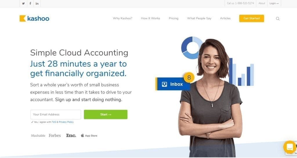 Simple Cloud Accounting For Small Businesses Kashoo
