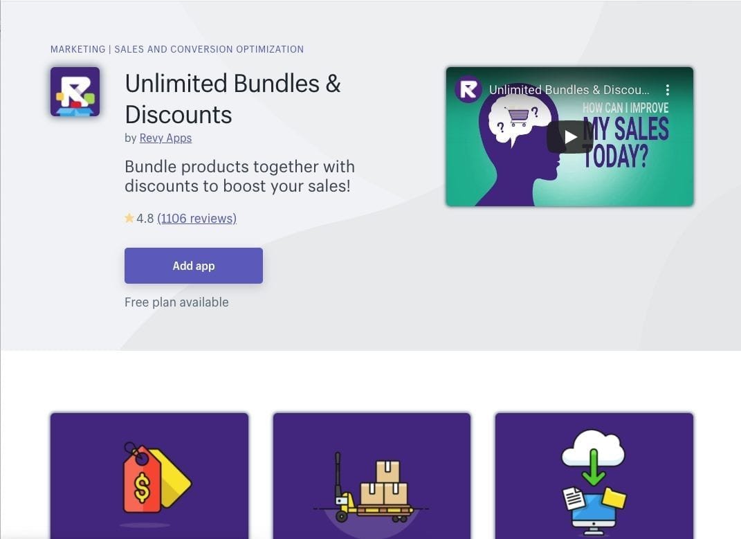 Unlimited Bundles & Discounts Shopify App