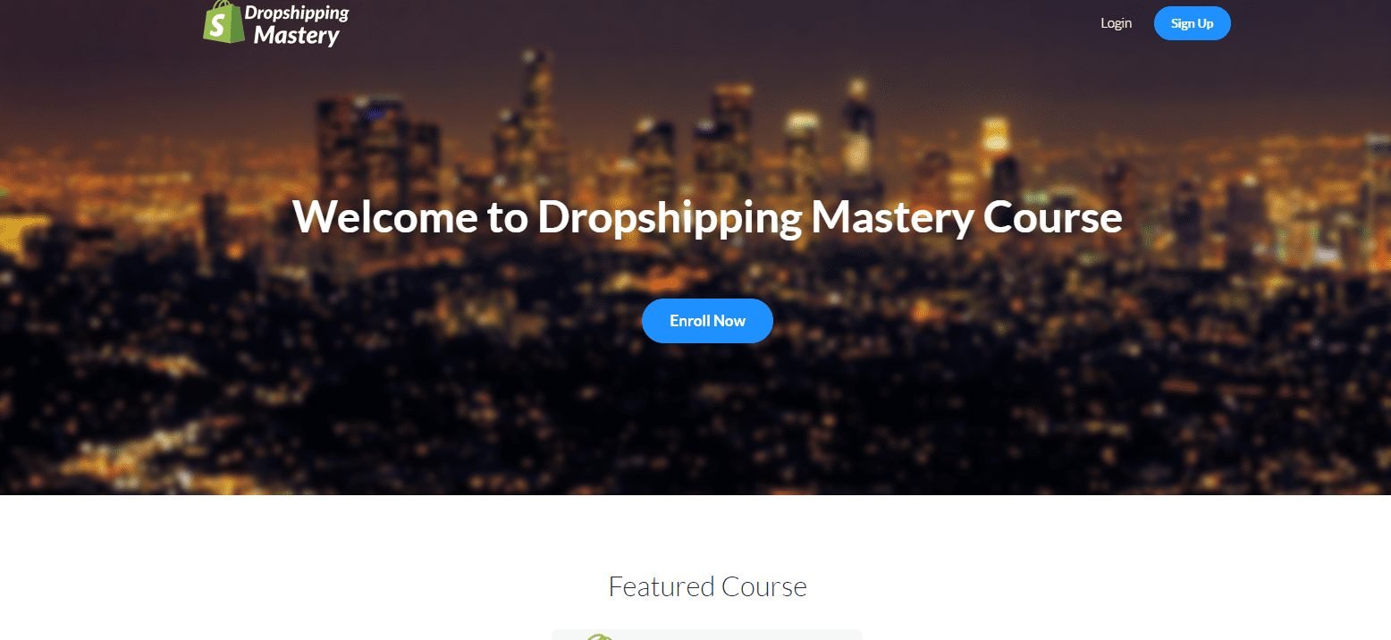 Teachable Dropshipping Mastery Course