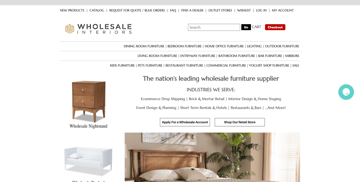 Wholesale Interiors Homepage