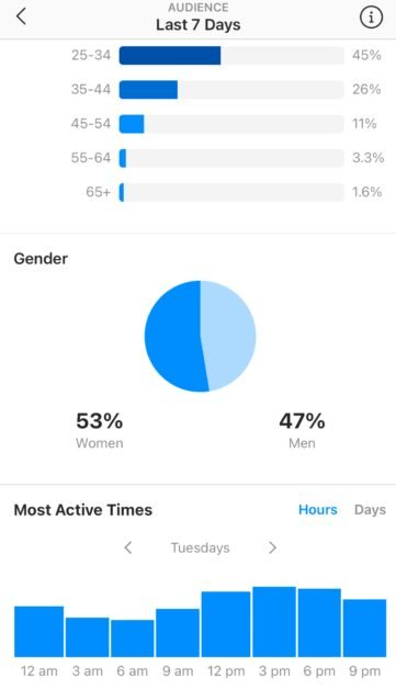 audience insights instagram