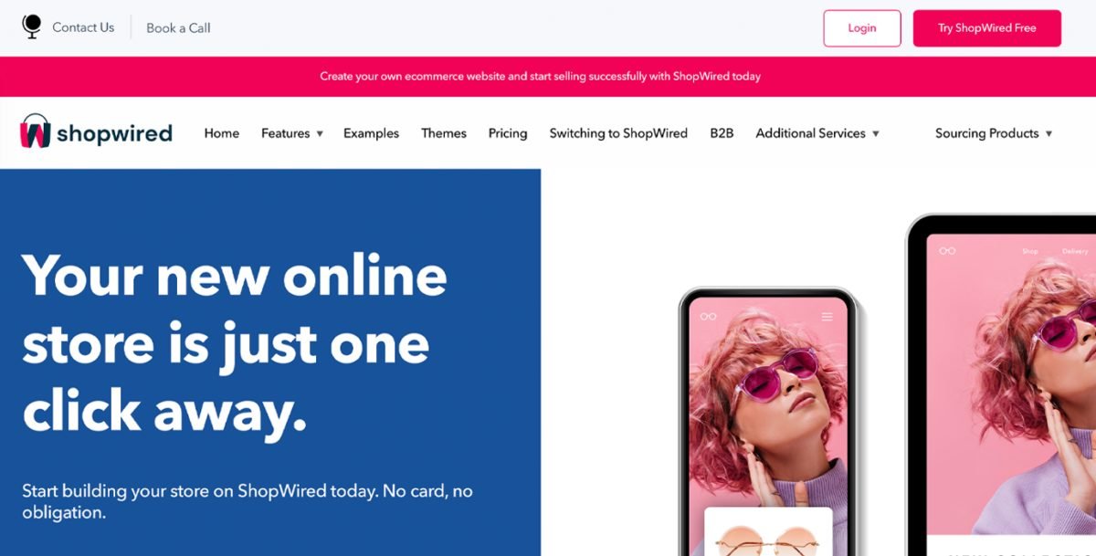 www.shopwired.io Screenshot