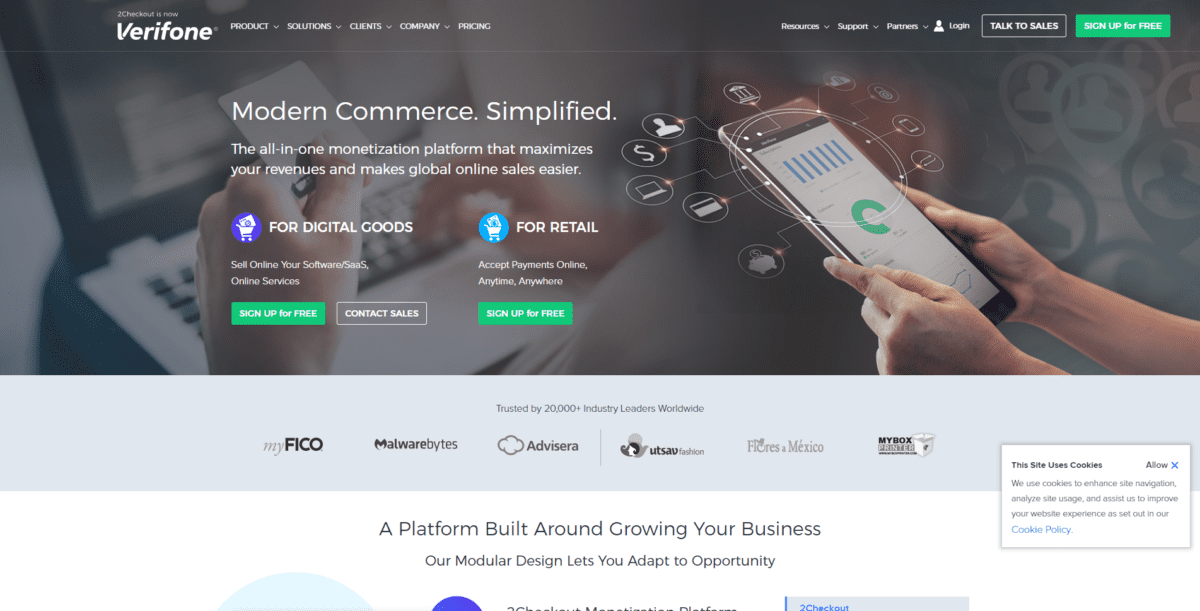 2Checkout Online Payment Processing Modern Commerce Simplified