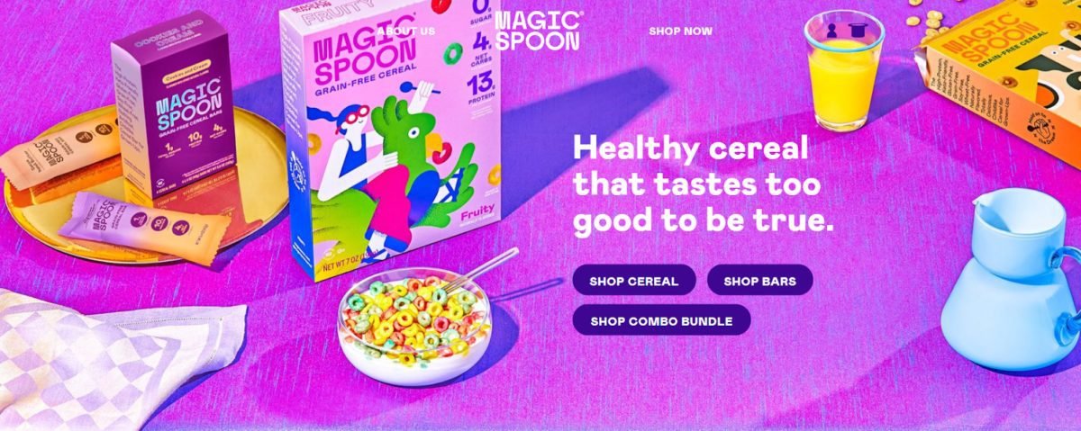 Magic Spoon Homepage