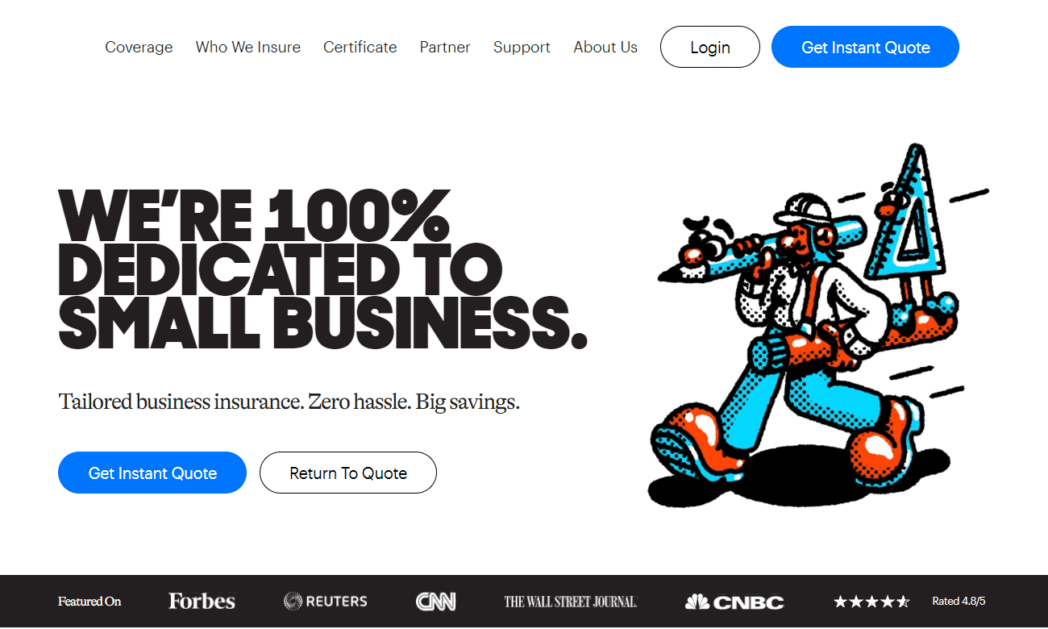 Next Business Insurance Homepage
