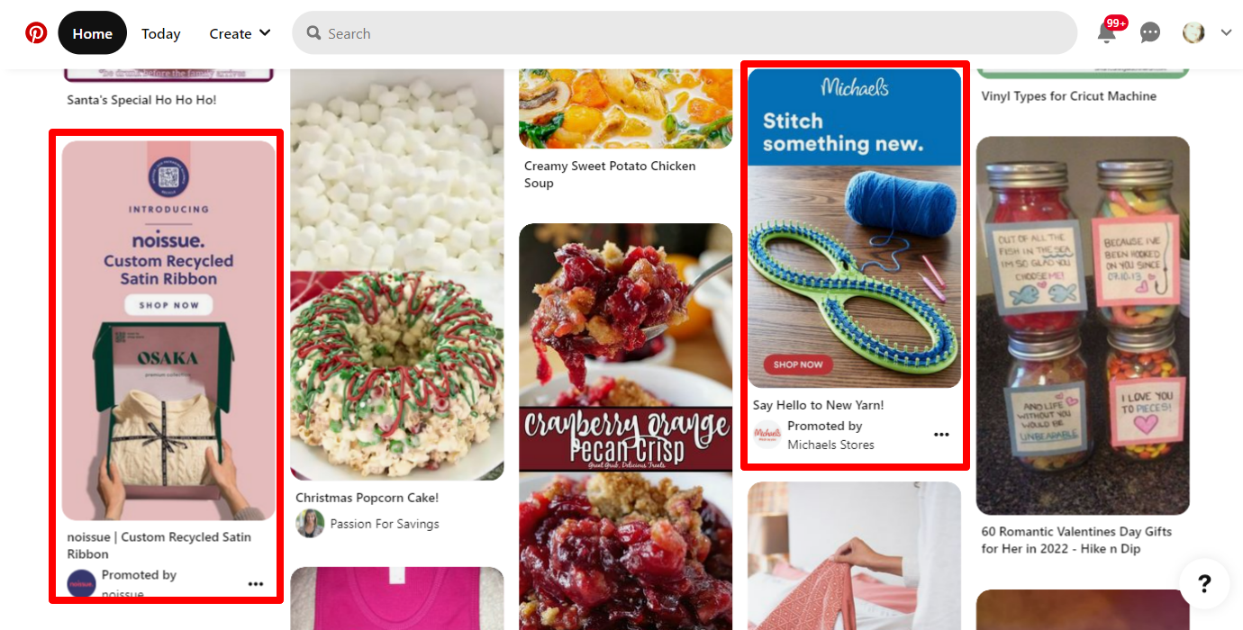 How To Sell On Pinterest In 8 Easy Steps 2024 Guide   Pinterest Ads In Feed 